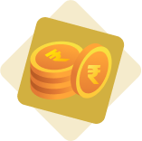 Golden coins